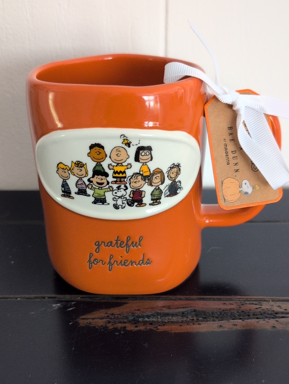RAE DUNN X PEANUTS GRATEFUL FOR FRIENDS